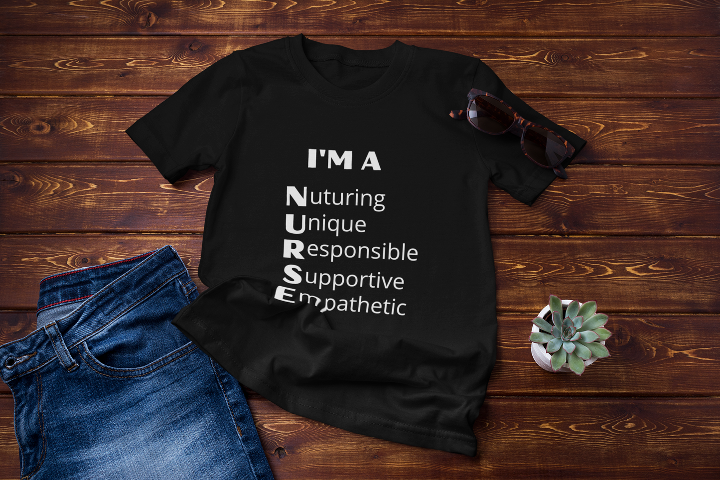 I'm a Nurse Acronym T-Shirt, Nurse Unisex T-shirt