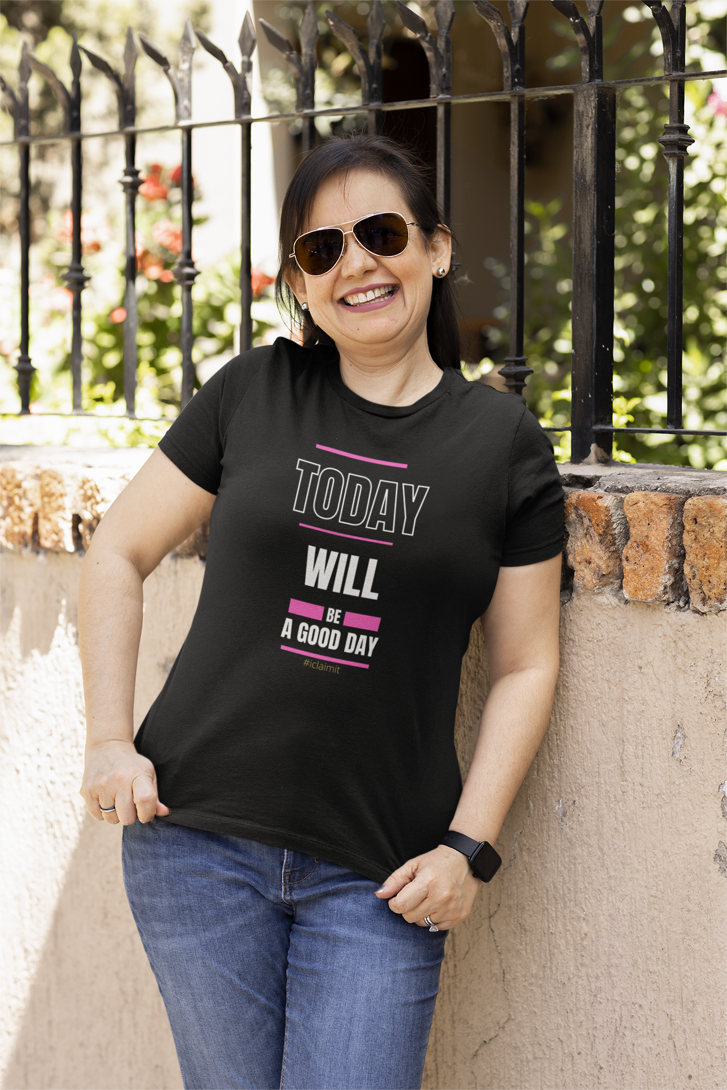 Today Will Be A Good Day, Women Motivation T-Shirt, Women Inspiring T-Shirt, Women Encouragement T-Shirt