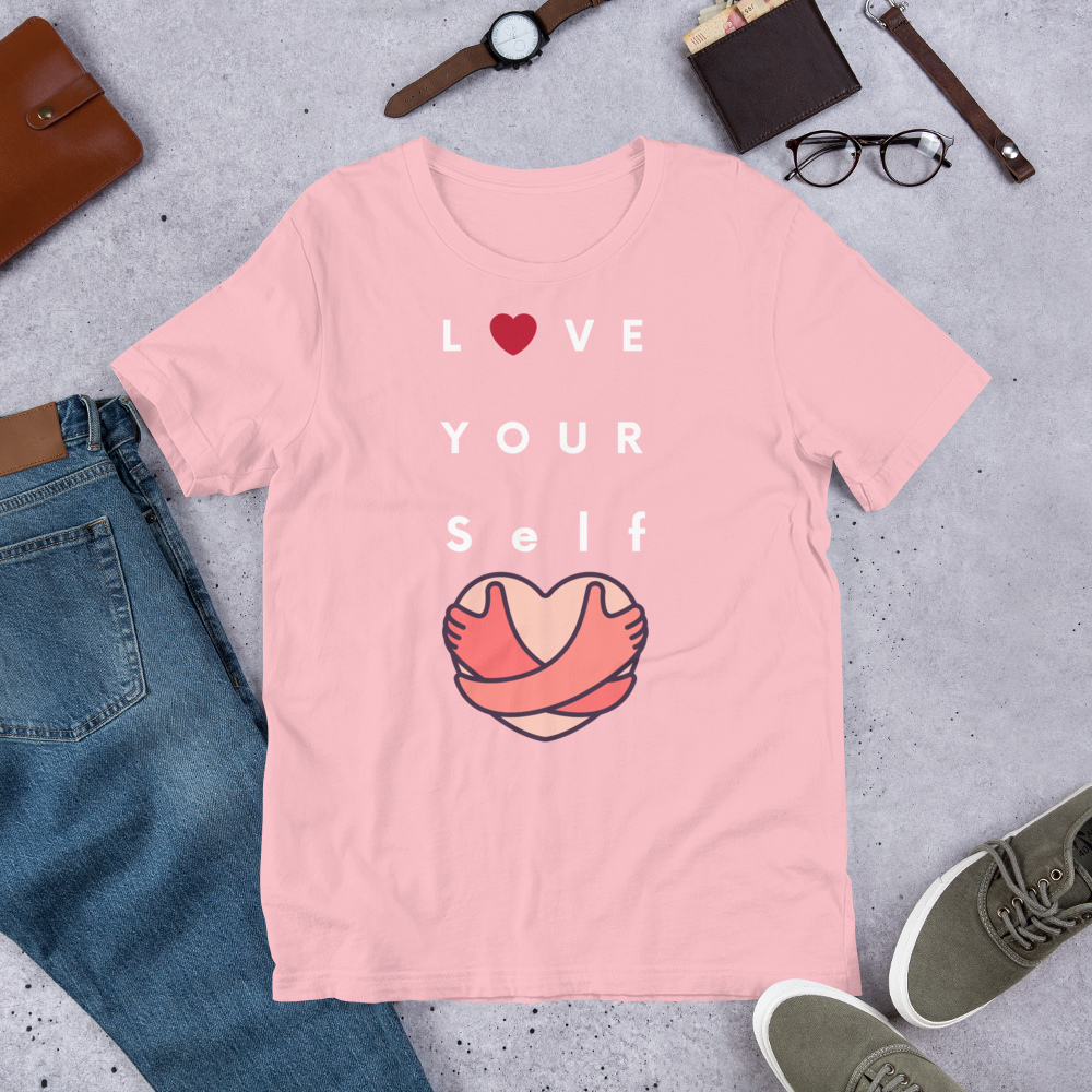 Love yourself, Self love T-shirt, Motivation T-shirt, Inspirational T-Shirt, Unisex T-shirt, Bella + Canvas Tee